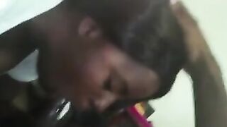Morning oral sex
