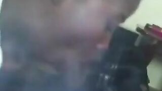 Morning oral sex