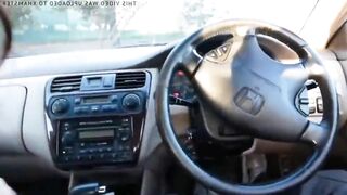 Very nice oral sex vehicle compilation