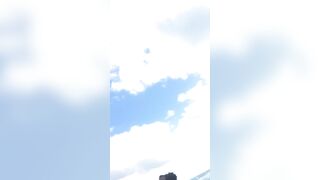 Huge ass Pinky nude beach fun