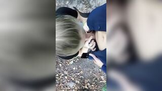 My best friend's lover offer me a bj on the street