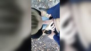 My best friend's lover offer me a bj on the street