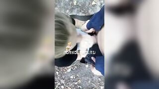 My best friend's lover offer me a bj on the street
