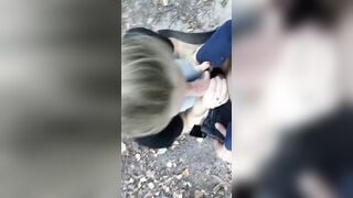 My best friend's lover offer me a bj on the street