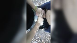 My best friend's lover offer me a bj on the street