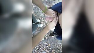 My best friend's lover offer me a bj on the street