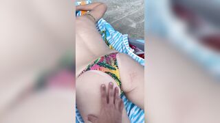 Finger Fucked my ex-wife on the beach part one