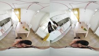 Grandmother and Jenny sharing your penis inside VR porn