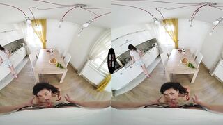 Grandmother and Jenny sharing your penis inside VR porn
