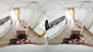 Grandmother and Jenny sharing your penis inside VR porn