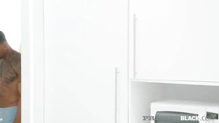 Homemade Ebony - Huge Titty Maid Misha Maver Gets Twat Drilled By bbc!