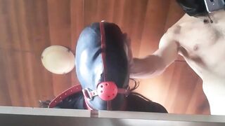 Suck my dick bitch. 10 minutes hooded deeply with long oral cummed