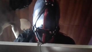 Suck my dick bitch. 10 minutes hooded deeply with long oral cummed