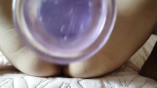 Huge cock stretches my vagina