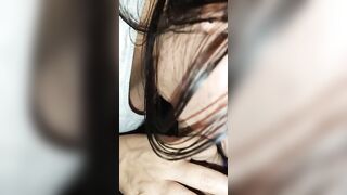 Sucking Off rough penis