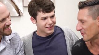 Bald stepuncle Jake Lawrence delights in both me and my stepdads cocks Hoe 2