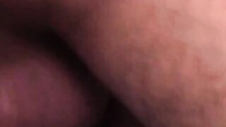 A horny teen gets on fours and sucks cock while being banged
