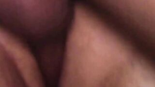 A horny teen gets on fours and sucks cock while being banged