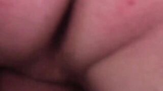 A horny teen gets on fours and sucks cock while being banged