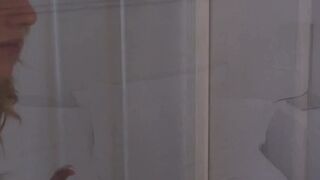 Blonde teen with big ass Lucy Tyler creampied by big dick