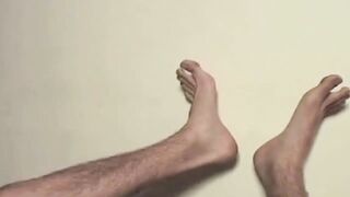 Wiley And Danny-Barefoot And Stroking Cocks