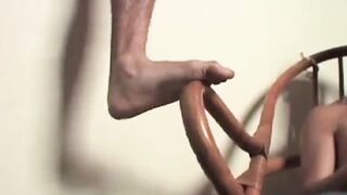 Wiley And Danny-Barefoot And Stroking Cocks