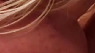 Blonde MILF Natasha Voya nipple licking and pussy eating 69
