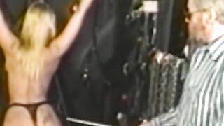 Submissive lesbian humiliated and spanked by maledom