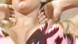 Submissive lesbian humiliated and spanked by maledom