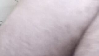 Hairy dude Willy licks every drop of my luscious cum after sucking my cock