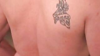 Mature amateur teases his asshole and masturbates vigorously