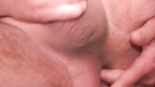 Mature amateur teases his asshole and masturbates vigorously