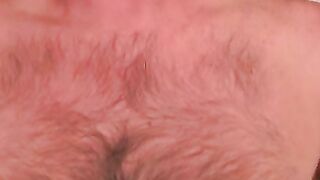 Mature amateur teases his asshole and masturbates vigorously