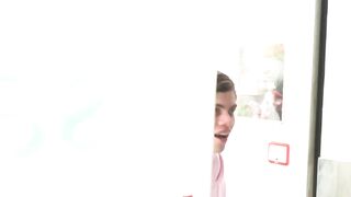 Jamie Kelvin wIth Austin and Roy ended in a threesome wank off with cum shots gushing