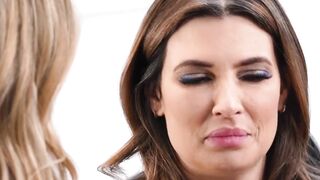 MILFs Krystal Sparks and Millie Morgan ask