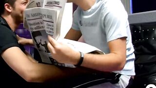Throbbing cock Wesley Marks fucks tight ass twink hardcore