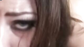 Natural tits goddess Sarah Shevon creampied after hard fuck