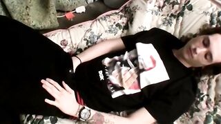 Gorgeous Sean Johansen jacking off his dick on cam for money