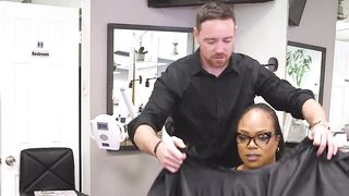 Romeo Price hammered his boss bitch Bridgette B in the salon