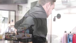Romeo Price hammered his boss bitch Bridgette B in the salon