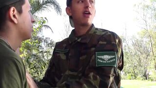 Private Rene Sava relieved Cadet Bautista Nores naughty itch