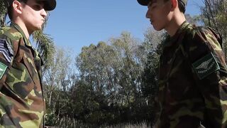 Private Rene Sava relieved Cadet Bautista Nores naughty itch