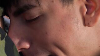 Private Rene Sava relieved Cadet Bautista Nores naughty itch