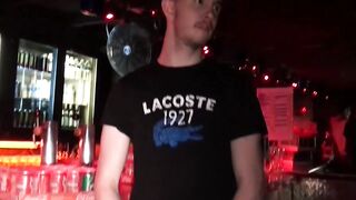 Wild handsome jocks indulge in a threeway horny encounter