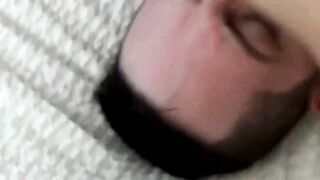 Hunk Brogan Reeds hairy cock sucked and slurped on threesome Hoe 2