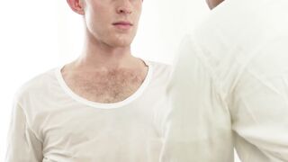 SayUncleNetwork.com - Shy young gay takes huge hard cock in bareback pounding