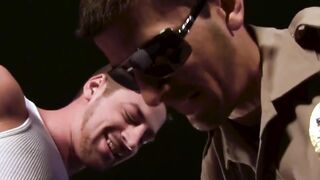 SayUncleNetwork.com - Gay suspect double-teamed raw by a police officer and a stud