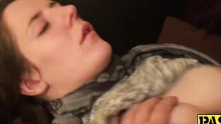 Hot teen Samantha fingered and plowed by Pascal White hard