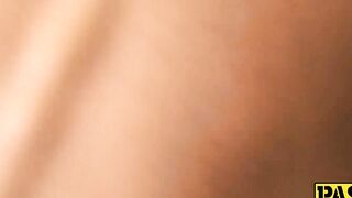 Hot teen Samantha fingered and plowed by Pascal White hard