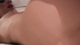 Beautiful MILF Emma Louise fucked hard missionary after BJ